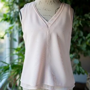 White House Black Market Blush Sleevless top